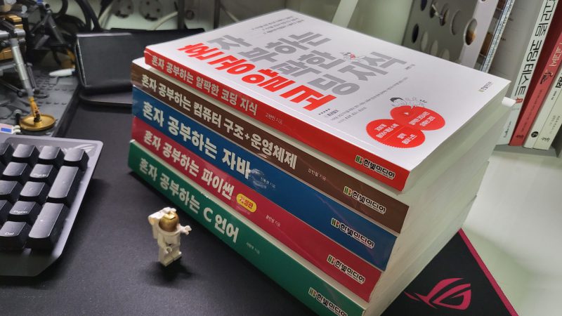 지금까지 모은 혼공시리즈 책들