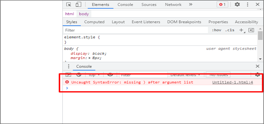 크롬으로 자바스크립트 오류 확인하는 방법과 7가지 오류 유형